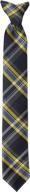 🧢 plaid clip yellow neckties for boys - dockers boys' accessories logo