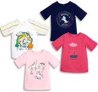 👚 girls' clothing: glash kids little short sleeve t-shirts logo