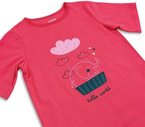 img 2 attached to 👚 Girls' Clothing: GLASH Kids Little Short Sleeve T-Shirts