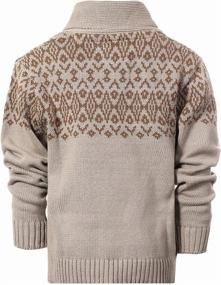 img 3 attached to 👕 Boys' Gioberti Pullover Knitted Sweater with Closure - Stylish Clothing in Sweaters