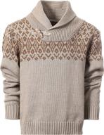 👕 boys' gioberti pullover knitted sweater with closure - stylish clothing in sweaters logo