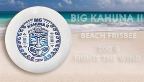 img 3 attached to 🏖️ Innova Big Kahuna II Beach Frisbee 200g – Engineered for Optimal Performance in Windy Conditions, Enhanced Grip with Beaded Rim (Stamp Color May Vary)