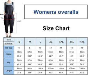 img 1 attached to Aedvoouer Z Green Overalls Jumpsuits Rompers: Perfect Women's Clothing for Fashion-forward Styles