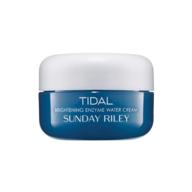 revitalize your skin with sunday riley tidal brightening enzyme water cream logo