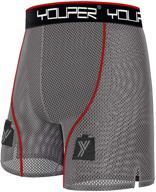 🏒 ultimate performance solution: youper hockey shorts supporter pocket for men's clothing logo