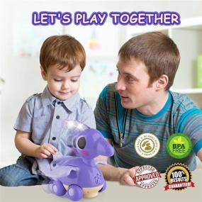 img 2 attached to 👶 Игрушки Kidpal для малышей 6-18 месяцев: Музыкальные игрушки с подсветкой для малышей, идеальные подарки для мальчиков и девочек от 1 до 2 лет.