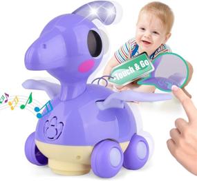 img 4 attached to 👶 Игрушки Kidpal для малышей 6-18 месяцев: Музыкальные игрушки с подсветкой для малышей, идеальные подарки для мальчиков и девочек от 1 до 2 лет.
