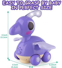 img 3 attached to 👶 Игрушки Kidpal для малышей 6-18 месяцев: Музыкальные игрушки с подсветкой для малышей, идеальные подарки для мальчиков и девочек от 1 до 2 лет.