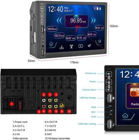 img 3 attached to Микрофон CarPlay Android Wireless Bluetooth