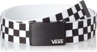 👔 vans deppster belt black charcoal - stylish men's belt for accessorizing logo