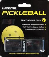 🎾 gamma apbcg10 pickleball paddle - black graphite composite for enhanced performance logo