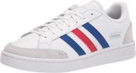 👟 adidas grand court tennis shoes for men in white - athletic footwear logo