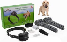 img 4 attached to 2021 Latest GPS Wireless Dog Fence System - Waterproof & Rechargeable Training Collar for Dogs & Cats Over 5 lb - Ideal for Outside Camping Yard - Electric Pet Fence Containment System