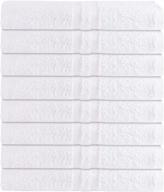 🛀 high-quality 8 pack bath towel - 24 x 50 - 86% cotton 14% polyester logo
