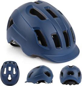 img 3 attached to 🚴 Nocihcass Adults Bike Helmet: Lightweight Road & Mountain Cycling Helmet with Visor - Adjustable Size 22-24.8 Inches (56-63cm)