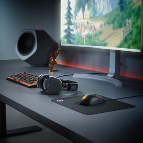 img 2 attached to 🎧 SteelSeries Arctis 7 - Wireless Gaming Headset with Lossless DTS Headphone: X v2.0 Surround - for PC & PlayStation 4 - Black