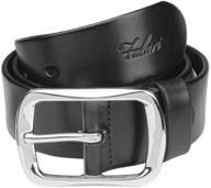 falari leather black 42 44 9002 bk xl: stylish men's accessories for a sleek look logo