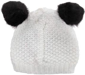 img 3 attached to Stay Warm and Cute with the elope Panda Knit Beanie