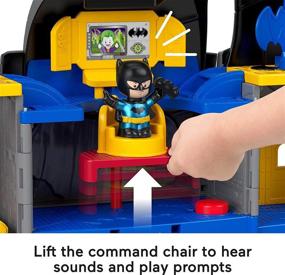 img 2 attached to 🦇 Fisher-Price Little People Batcave Playset with Friends