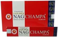 agarbathi vijayshree golden champa incense logo