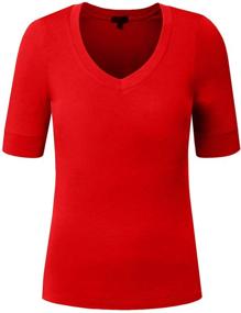 img 4 attached to 👚 J LOVNY Casual Length T Shirts: Stylish Girls' Clothing and Tops at Affordable Prices