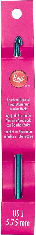 Boye 6218-I Aluminum Crochet Hook: I9/5.25mm for Efficient…