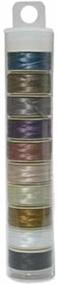 img 1 attached to 🧵 Nymo Nylon Seed Bead Thread Size B (72 Yards Each, 10 Bobbins) 0.008 inch (0.203mm), Mixed Colors