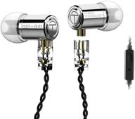 trn m10 in ear monitor earphones with customized balanced armature and 8mm dynamic driver logo