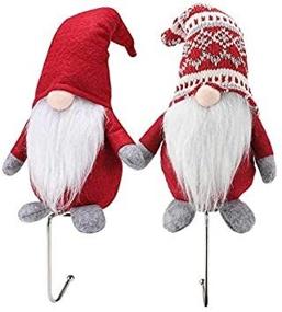 img 4 attached to Versatile Gnome Stocking Holders: Organize Your Mantel This Christmas