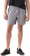 rvca mens yogger short sage men's clothing in active logo