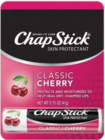 img 4 attached to 💄 Chapstick Classic Cherry Flavor Lip Balm Tube - Skin Protectant Formula, 0.15 Oz