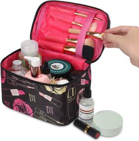 img 2 attached to Shaui Rulyn Portable Cosmetic Multifunctional Travel Accessories