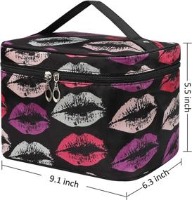 img 3 attached to Shaui Rulyn Portable Cosmetic Multifunctional Travel Accessories