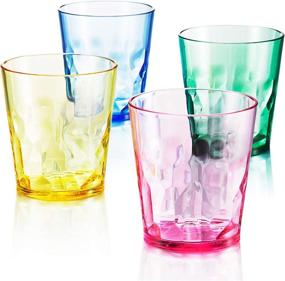 img 3 attached to 🥤 Assorted Unbreakable Premium Juice Glasses for Enhanced Durability