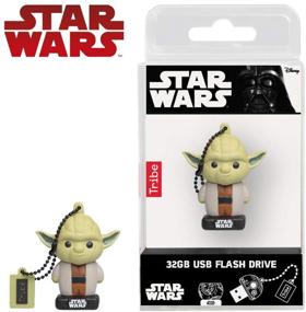 img 1 attached to Tribe FD030710 USB Stick 32GB 🔋 Yoda - Original Star Wars Flash Drive 2.0