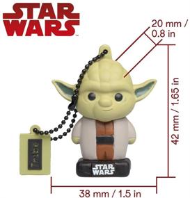 img 3 attached to Tribe FD030710 USB Stick 32GB 🔋 Yoda - Original Star Wars Flash Drive 2.0
