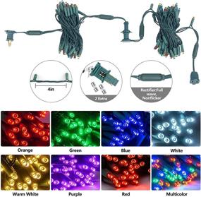 img 2 attached to Led Mini Light String Set Christmas Lights 50Pcs Fairy String Lights 4&#34 Lighting & Ceiling Fans