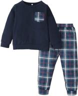 🍂 boys' camouflage toddler sweatsuit holiday clothing sets logo