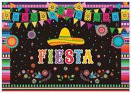 🎉 vibrant allenjoy 7x5ft mexican fiesta backdrop: perfect for photography, birthdays, and festivals! logo