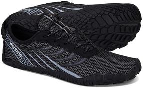 img 4 attached to Men's Quick Dry Outdoor Athletic Kayaking Shoes - Ideal for Sports and Water Activities