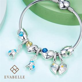 img 2 attached to 💎 EVABELLE Sterling Signature Sparkling Bracelet for Girls' Jewelry