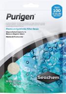 💧 enhance water clarity with seachem purigen organic filtration resin logo