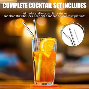 img 1 attached to 🍹 Stusgo 22-Piece Cocktail Making Set with Bamboo Stand - Home Bartender Mixing Kit, 24 oz Bar Tools - Professional Drinkware Tools for Christmas