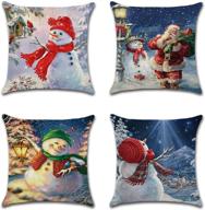 christmas pillow covers imisutd decorative logo