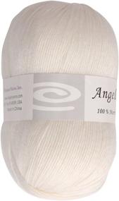 img 1 attached to 🧶 Snow White Angelic Yarn: Exquisite Elegance for Spectacular Creations