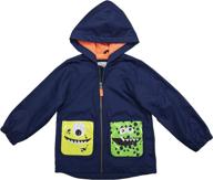 stay stylish and dry with carter's boys' critter rainslicker lightweight rain jacket raincoat logo