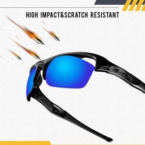 img 1 attached to 🕶️ Enhance Your Vision with SEEABLE Premium Batwolf Replacement Sunglasses