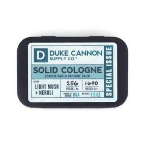 img 4 attached to 🪄 Duke Cannon Solid Cologne Special Issue - Light Musk + Neroli, Pleasant Fragrance for Men, 1.5 Oz"