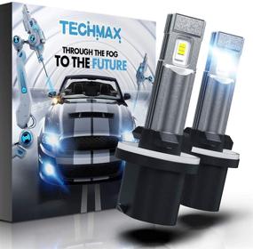 img 4 attached to 🔦 Улучшение видимости: TECHMAX 880 Светодиод ксеноновый белый 6000K, 2800LM, 60W, лампа для тумановых фар, 893 890 899 - набор из 2 шт.