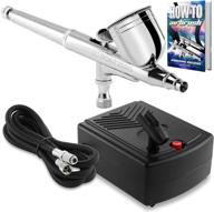 🎨 versatile pointzero dual-action airbrush set with mini compressor kit logo